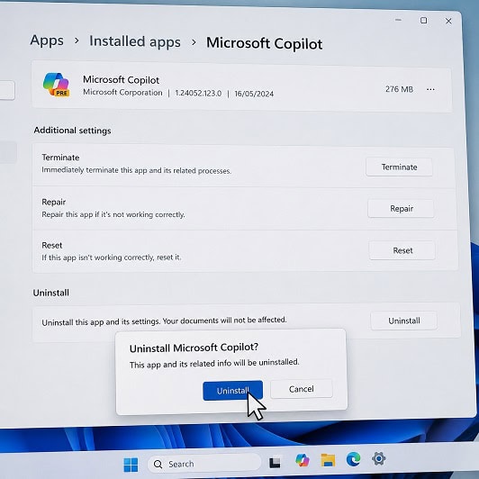 Tech News : Microsoft Makes Copilot Optional In Windows 11 - Surf Tech IT